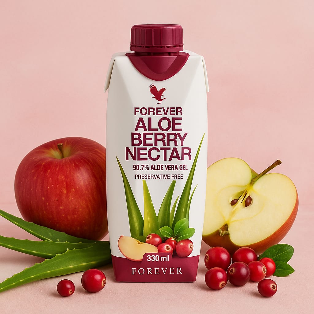 عصير التوت بالألوفيرا