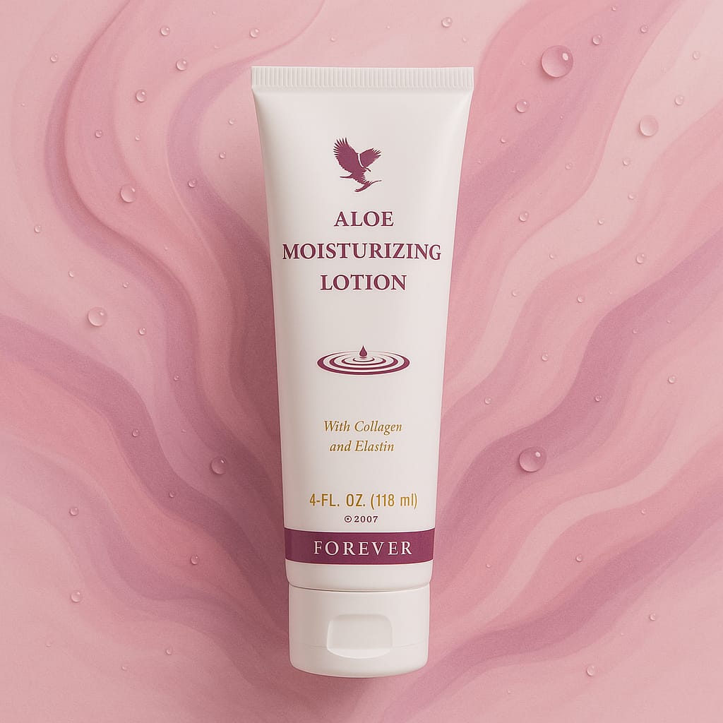 لوشن مرطب للجسم يحتوي على الألوفيرا + زيوت طبيعية
