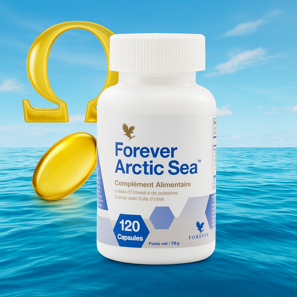 مكمل غذائي يحتوي على أوميغا 3 و6 و9 مستخلصة من زيت السمك وزيت الزيتون