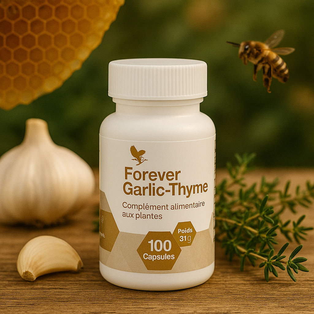 الثوم والزعتر